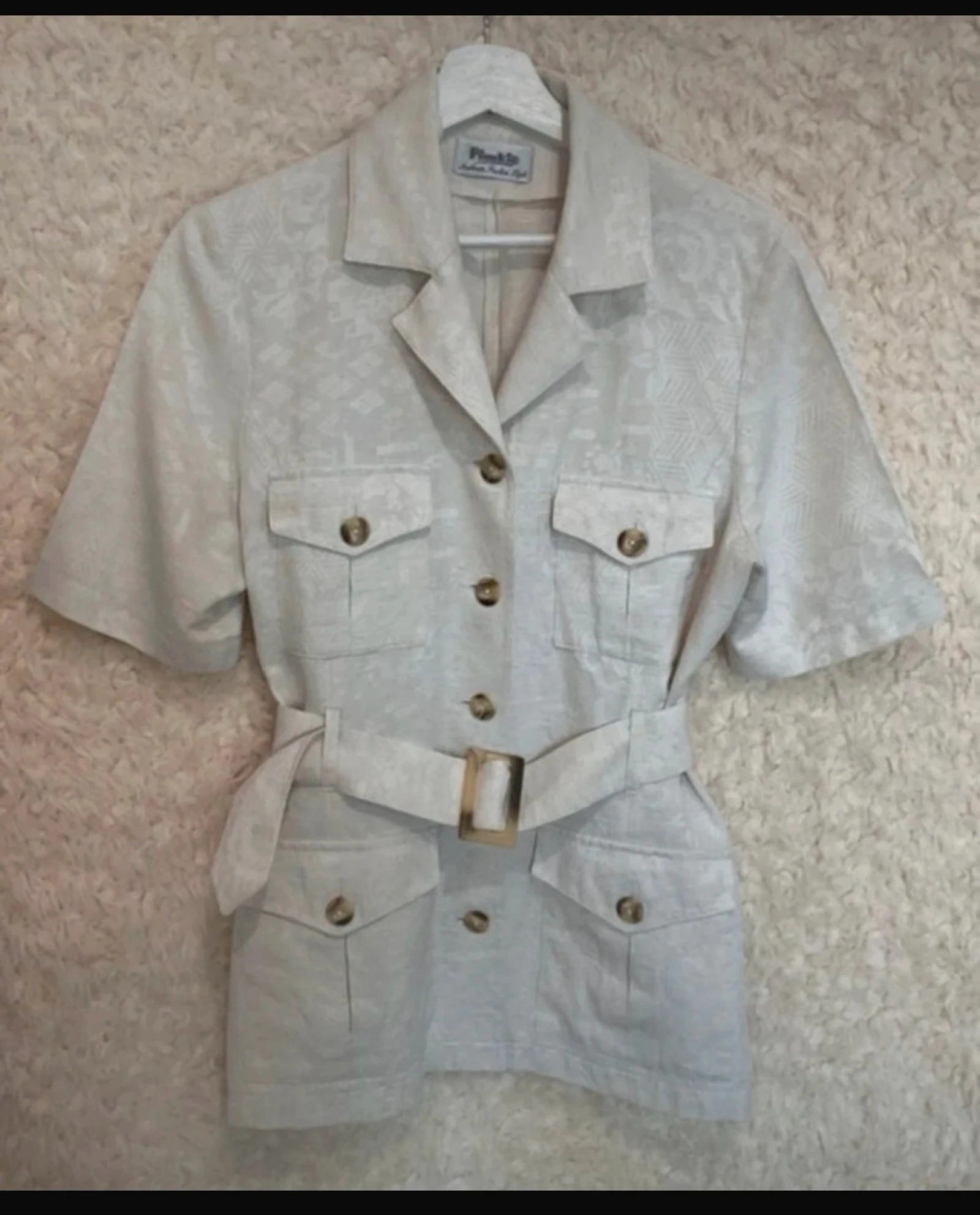 Veste saharienne vintage anos 90 tamanho 40 – photo 2